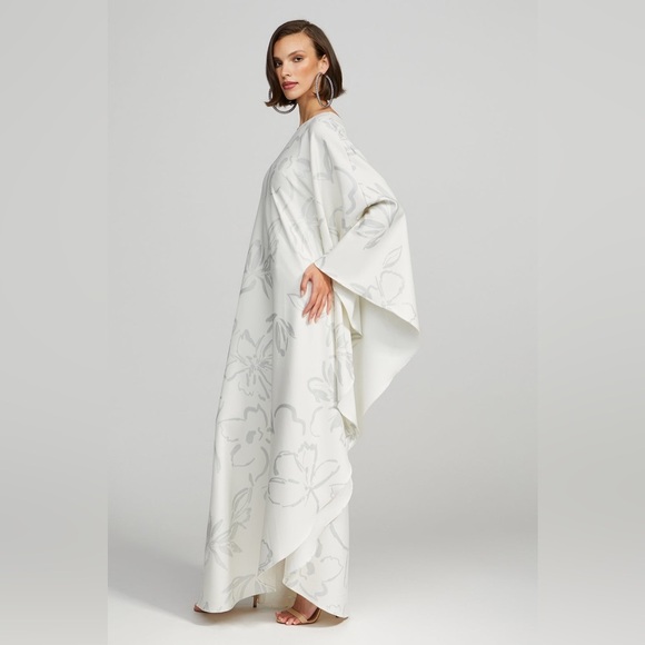 HALSTON
NEVEAN CAFTAIN IN FOIL CREPE - Picture 9 of 16